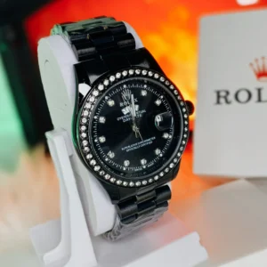 Rolex Premium Watch - Black Stone